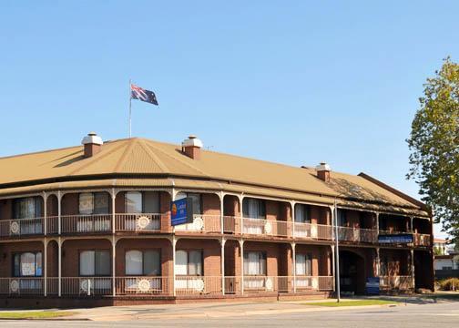 Albury Townhouse Motel Eksteriør bilde